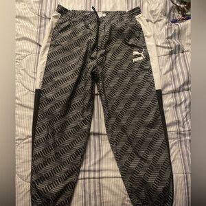 Men’s Puma Swish Pants XXL Black and White